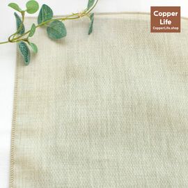 [Lieto_Baby] Copper Life _ Natural antibacterial baby handkerchief  copper fiber 10P (beige) _ Made in korea 